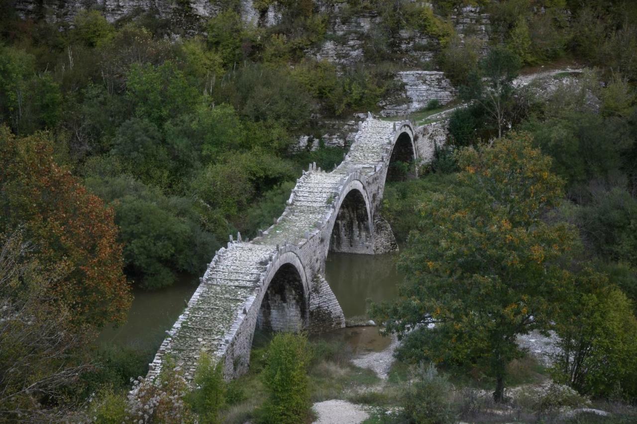 Pensjonat Amanitis Stone House Kipoi Zewnętrze zdjęcie