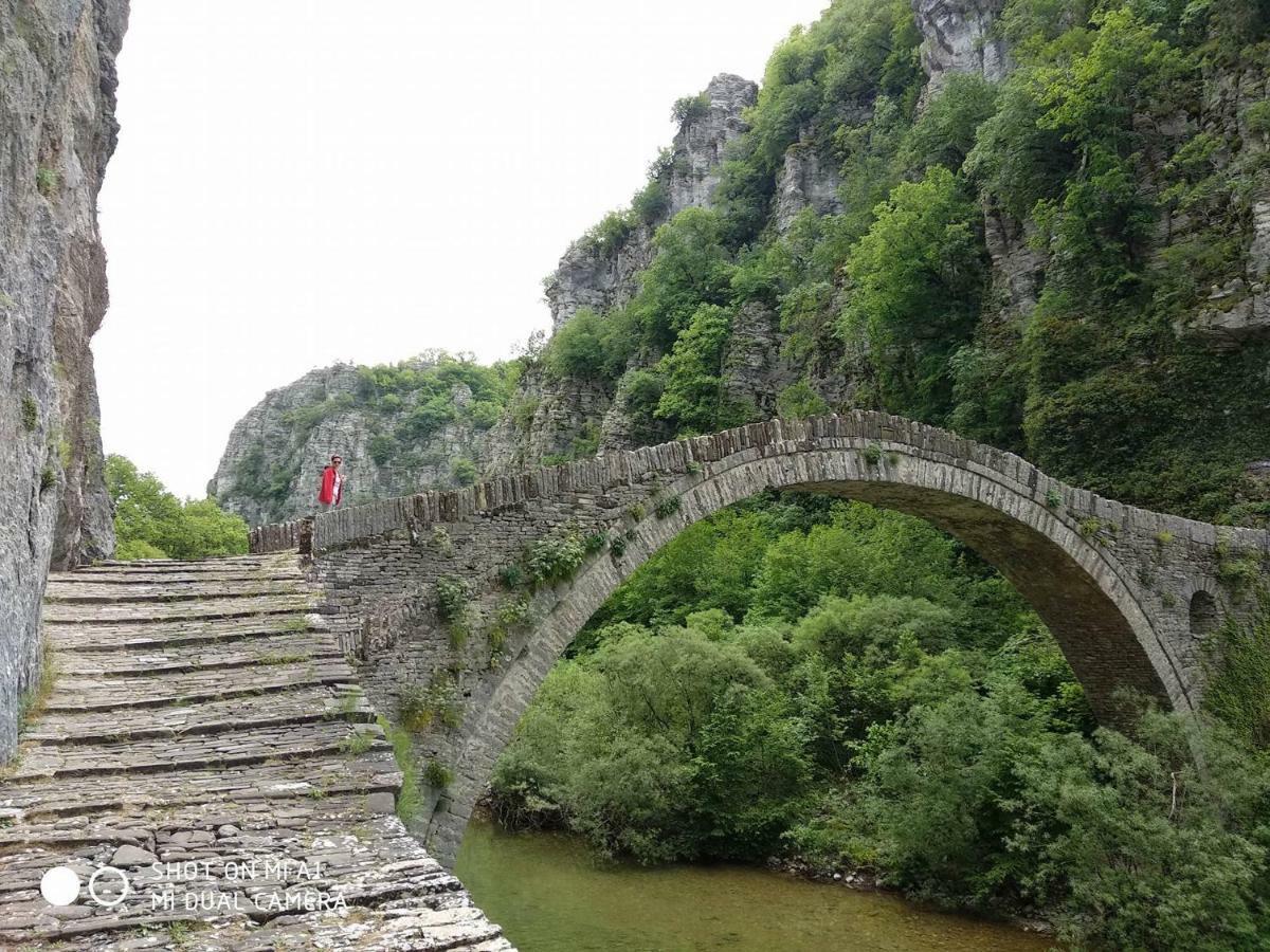 Pensjonat Amanitis Stone House Kipoi Zewnętrze zdjęcie