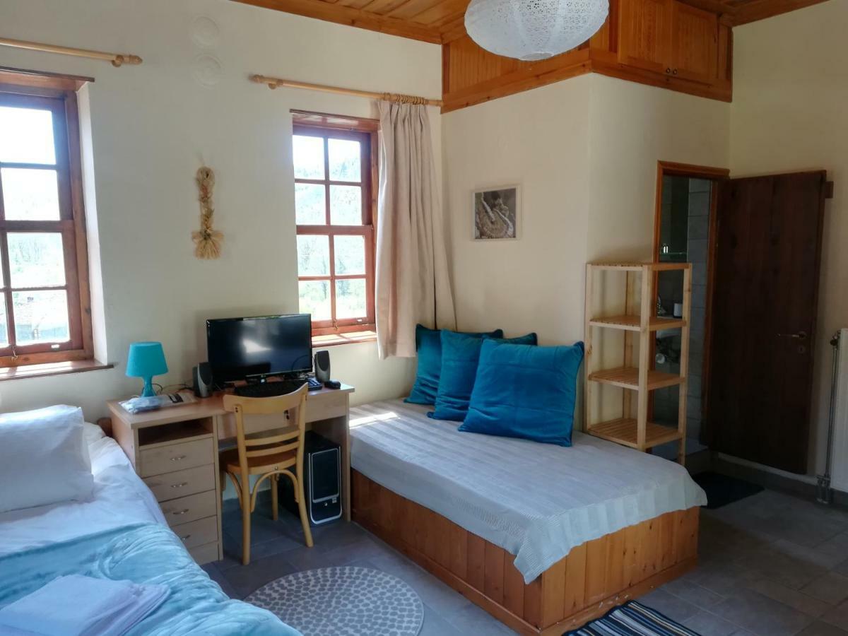 Pensjonat Amanitis Stone House Kipoi Zewnętrze zdjęcie